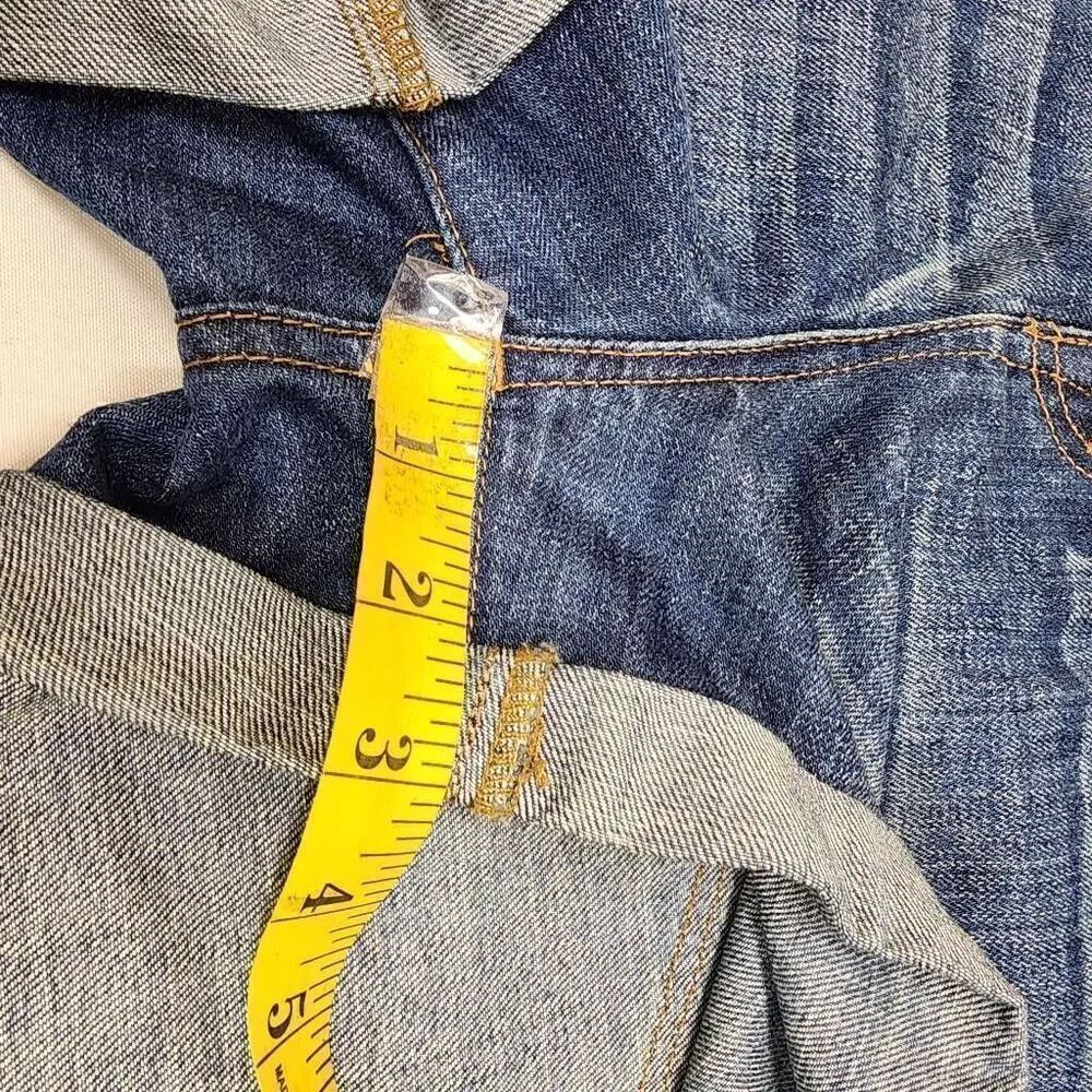 Madewell High Rise Denim Shorts Size 32 H6 - Picture 6 of 11
